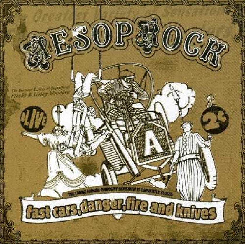 Aesop Rock Fast Car Danger Fire & Knives CD