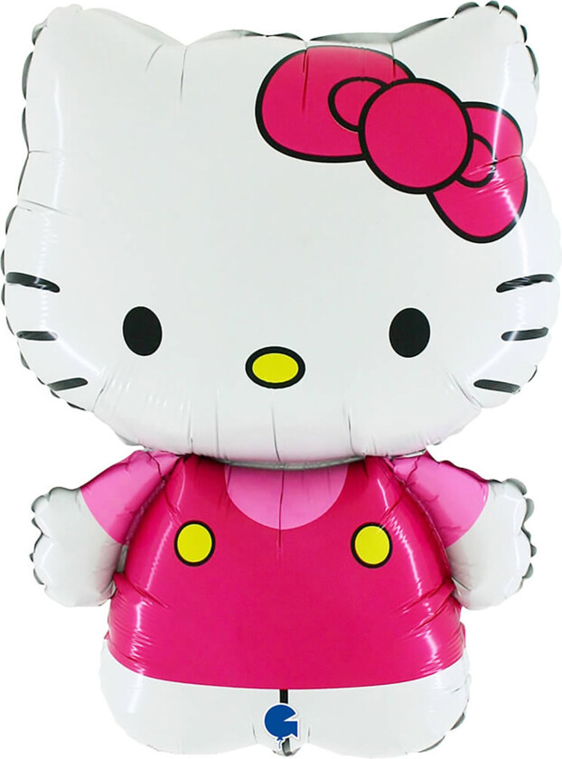 Folieballong Hello Kitty Fuksia