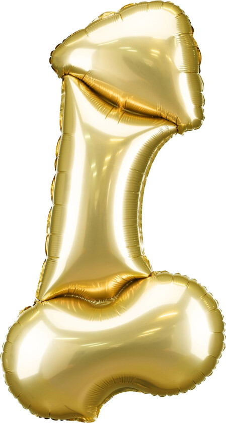 Folieballong Penis Gull