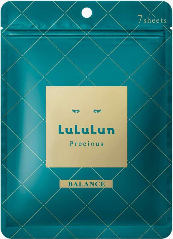 LuLuLun Precious Sheet Mask Green 7 stk