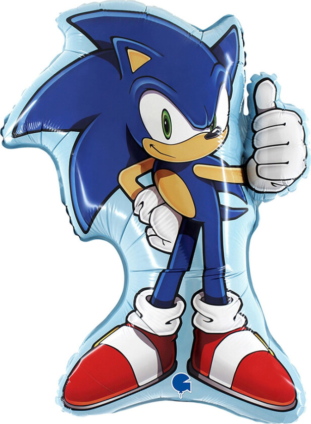 Folieballong Sonic Shape
