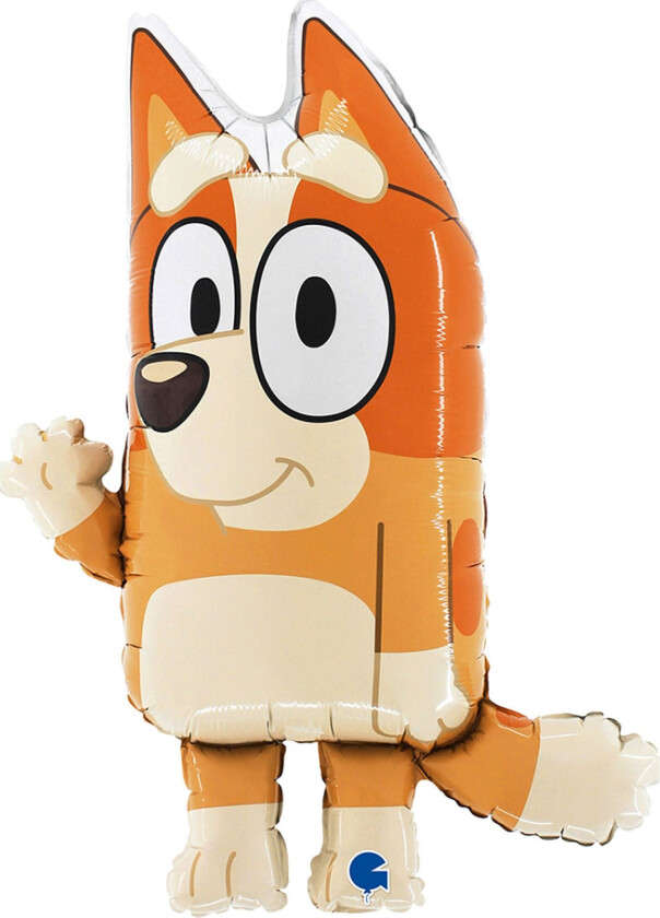 Folieballong Bluey Bingo Shape