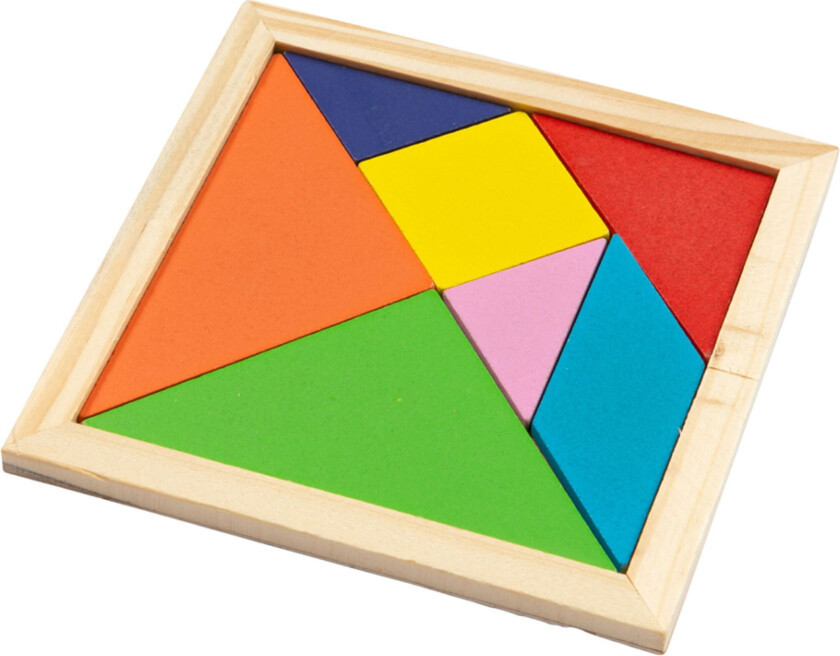 Bilde av Tre-puslespill Flerfarget