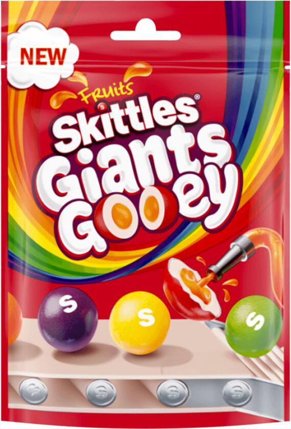 Skittles Giants Gooey - 125 gram