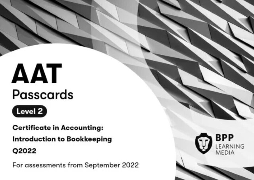 AAT Introduction to Bookkeeping av BPP Learning Media