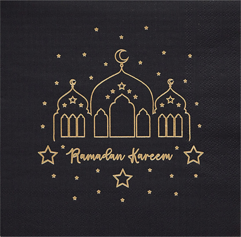 Servietter Ramadan Kareem - 16-pakning