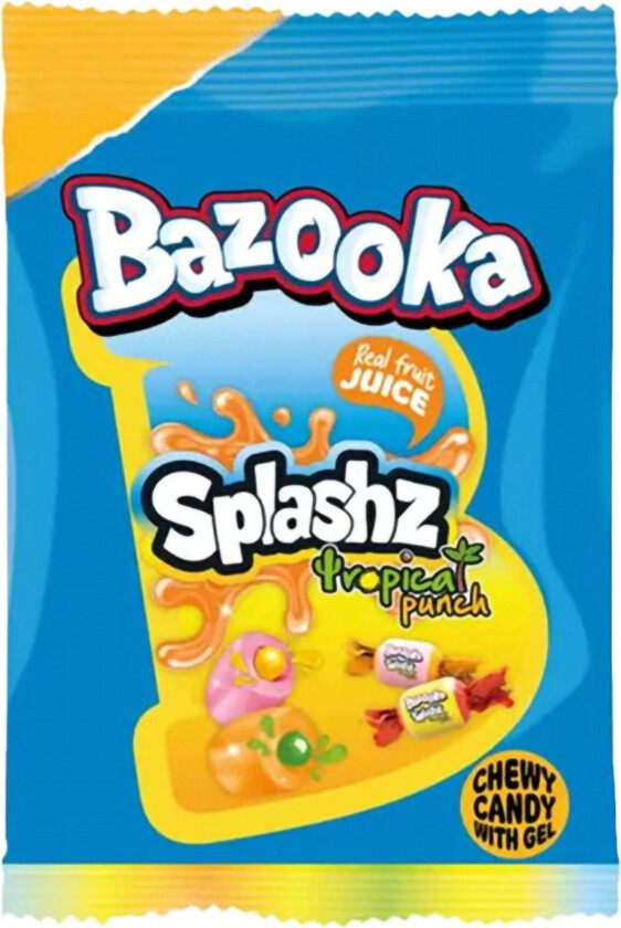 Bazooka Splashz Tropical Punch - 120 g