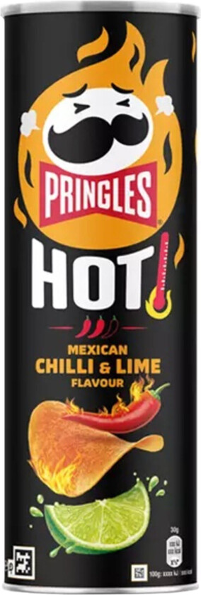 Pringles Hot Mexican Chili & Lime - 160 g