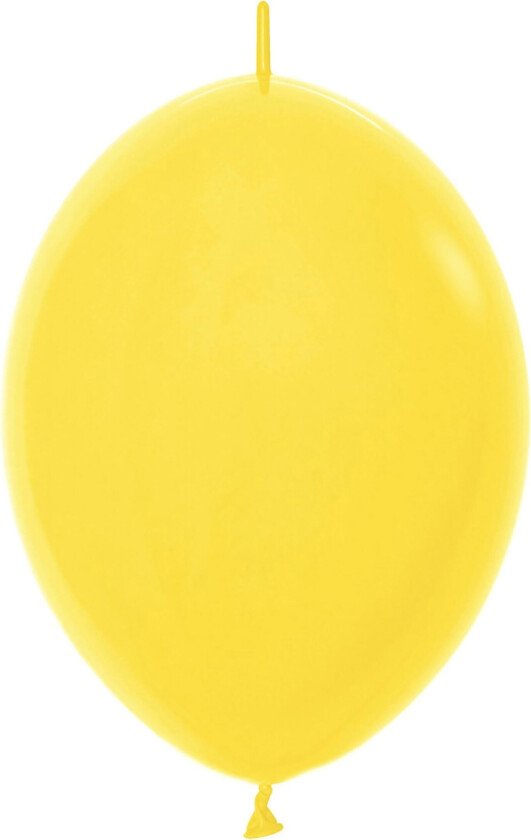 Lenkeballonger Gul - 25-pakning