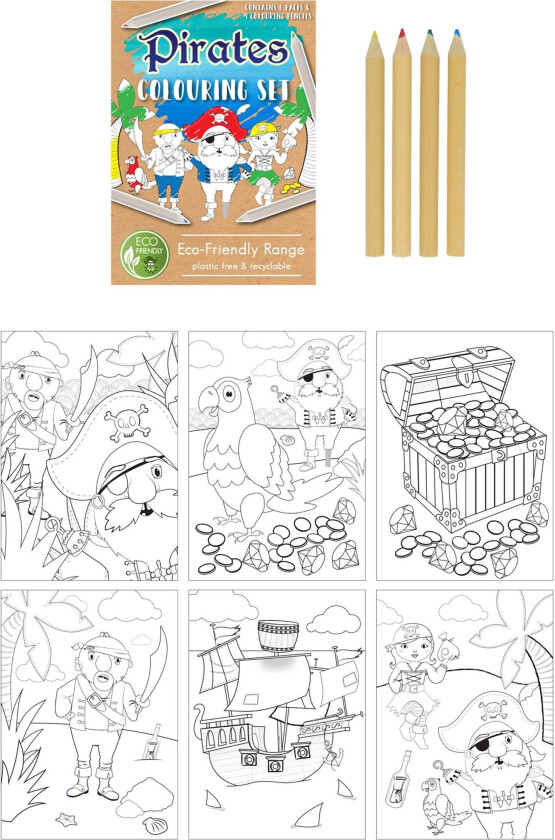 Malebok Mini Pirater