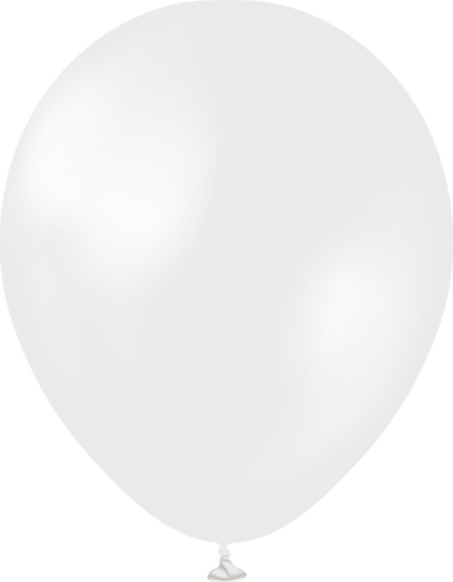 Lateksallonger Opaque Satin Snow White - 25-pakning