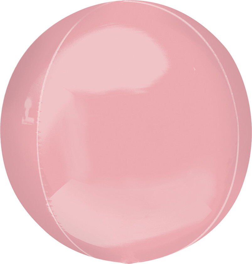 Folieballong Orbz Jumbo Rosa Pastell