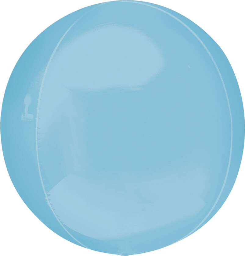 Folieballong Orbz Blå Pastell