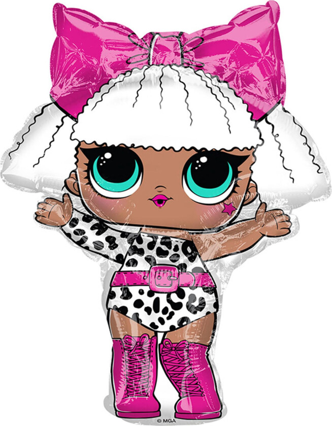 Folieballong Mini LOL Surprise Diva
