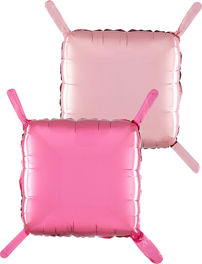 Puteballonger Rosa/Pastellrosa - 4-pakning