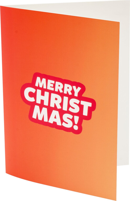 Innspillingsbart Gratulasjonskort - Merry Christmas