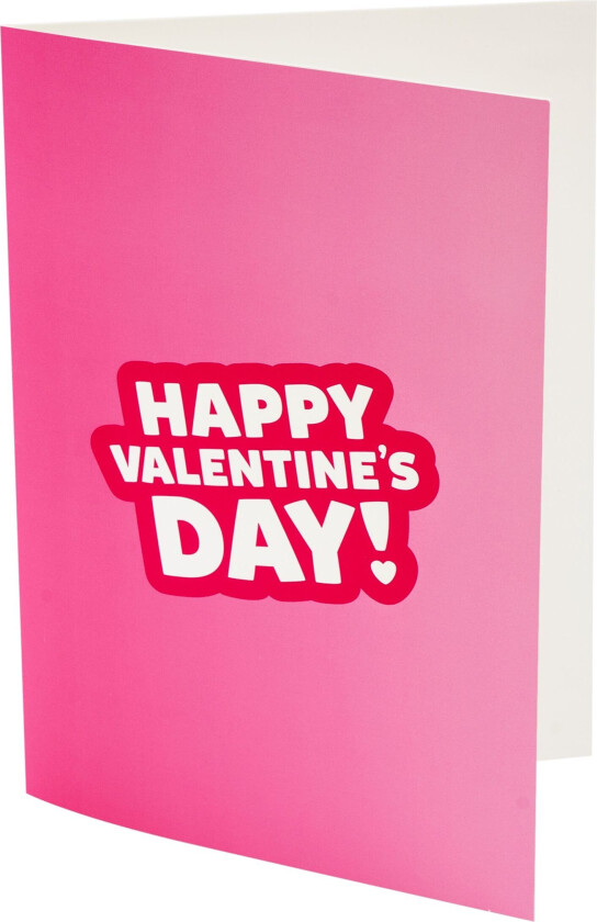 Bilde av Innspillingsbart Gratulasjonskort - Happy Valentine's Day