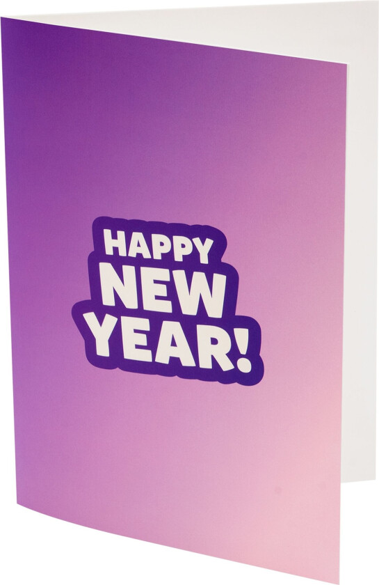 Bilde av Innspillingsbart Gratulasjonskort - Happy New Year