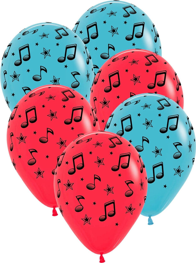 Ballonger Musikk - 6-pakning