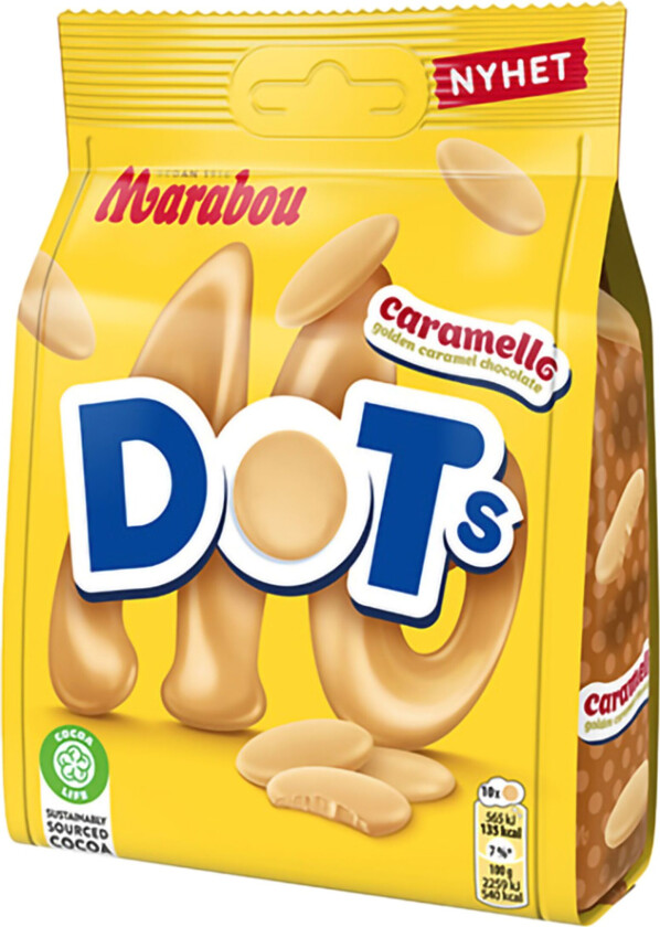 Marabou Dots Caramello - 120 g