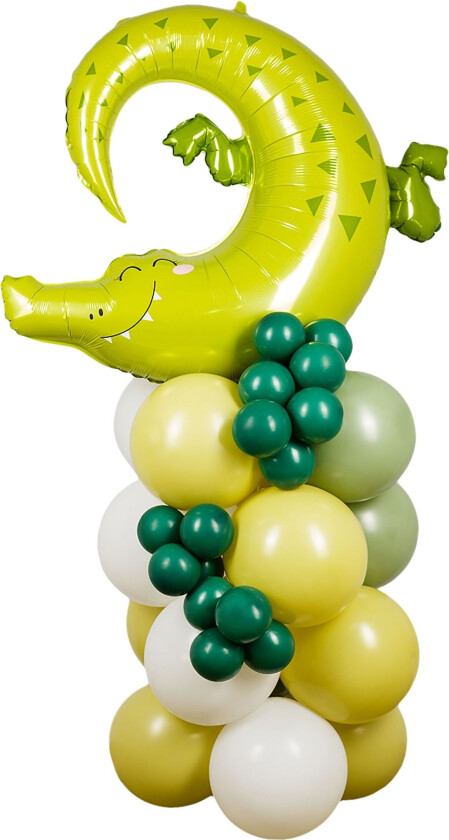 Jungle Alligator Barn Ballongsett