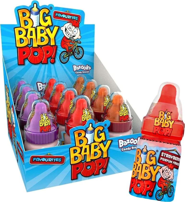 Big Baby Pop Storpakning - 12-pakning