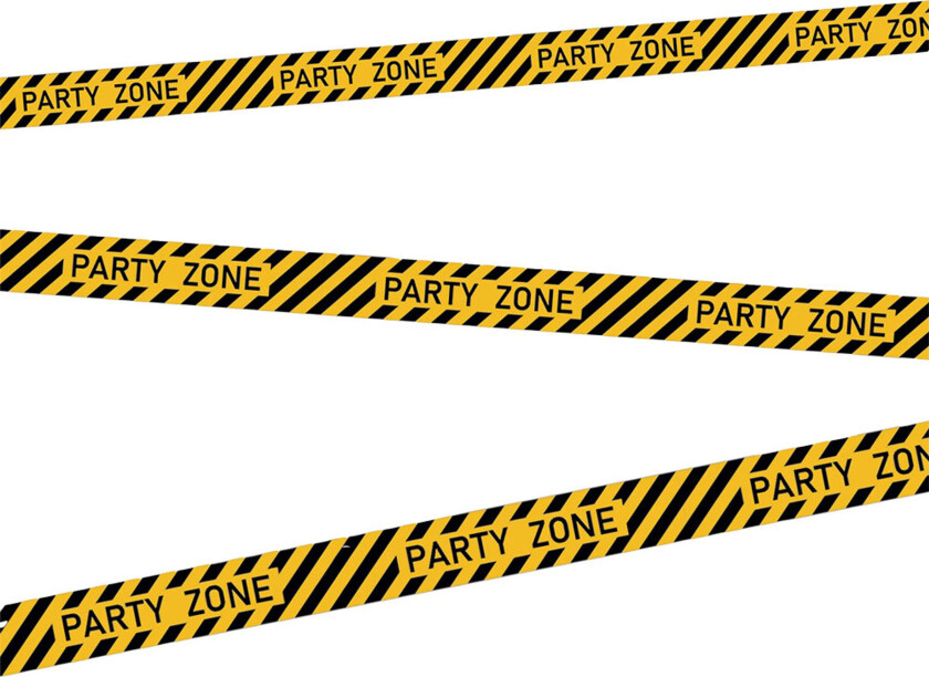 Sperrebånd Party Zone