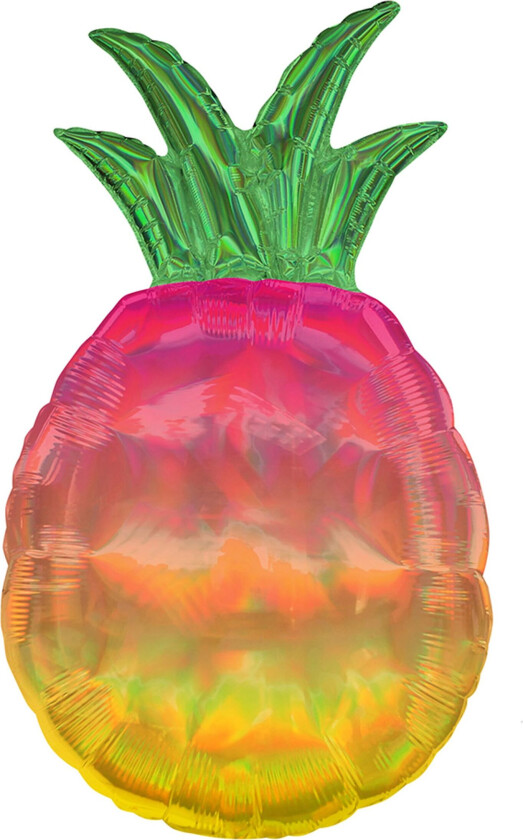 Folieballong Holografisk Ananas SuperShape