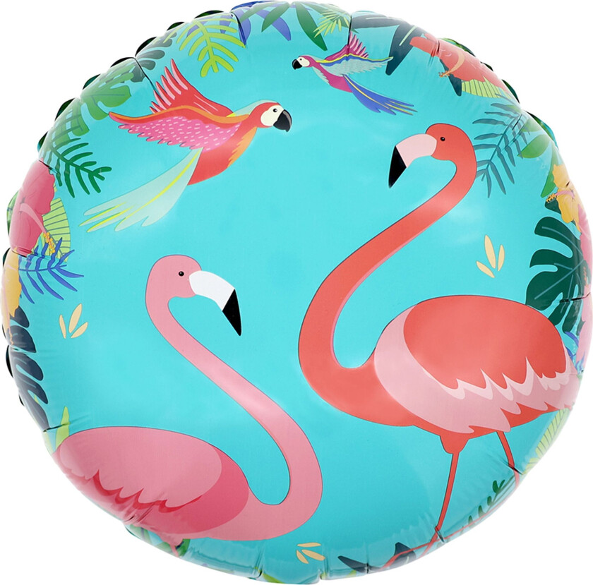 Folieballong Flamingo Sommer