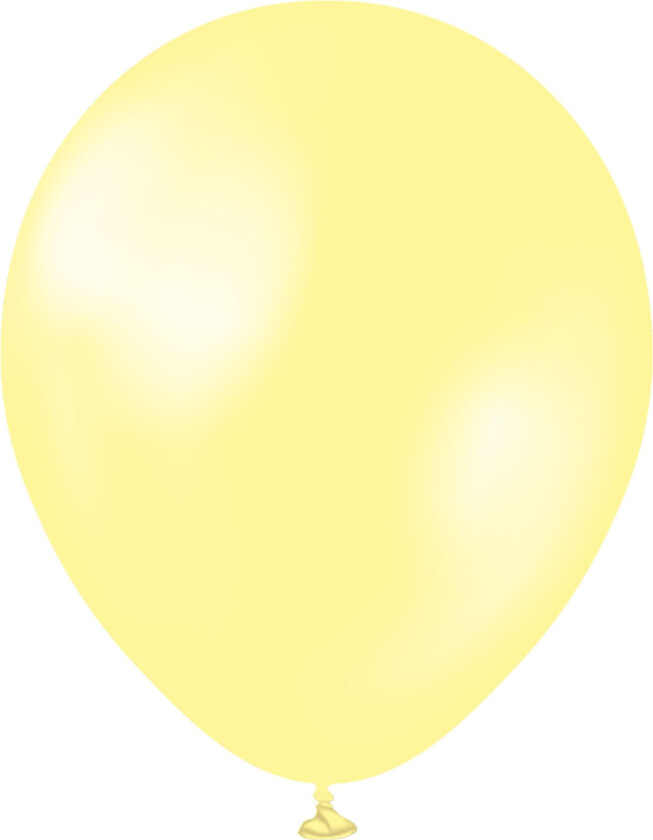 Lateksballonger Professional Pearl Sitrongul - 100-pakning