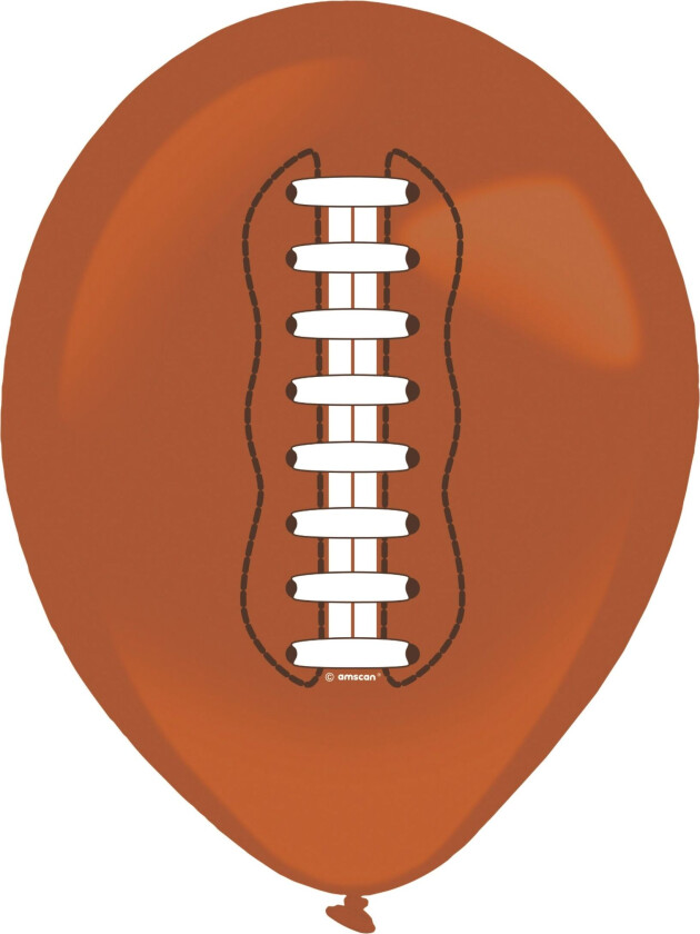 Ballonger Touchdown! - 6-pakning