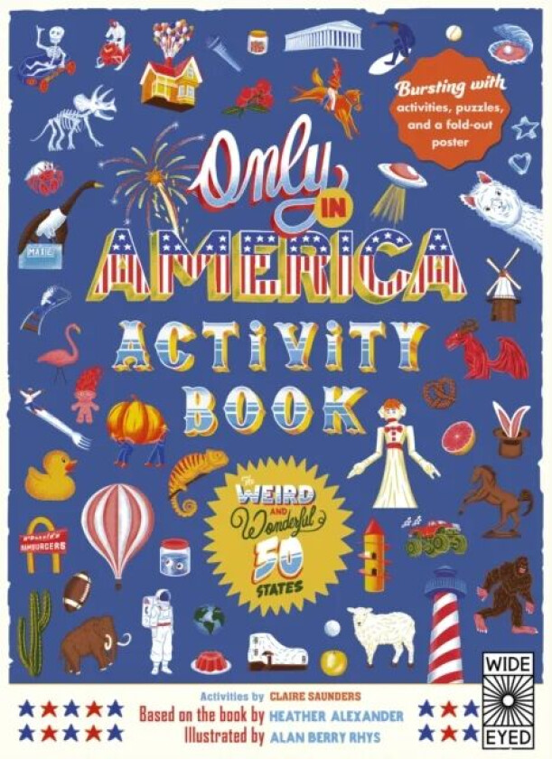 Only in America Activity Book av Claire Saunders, Heather Alexander