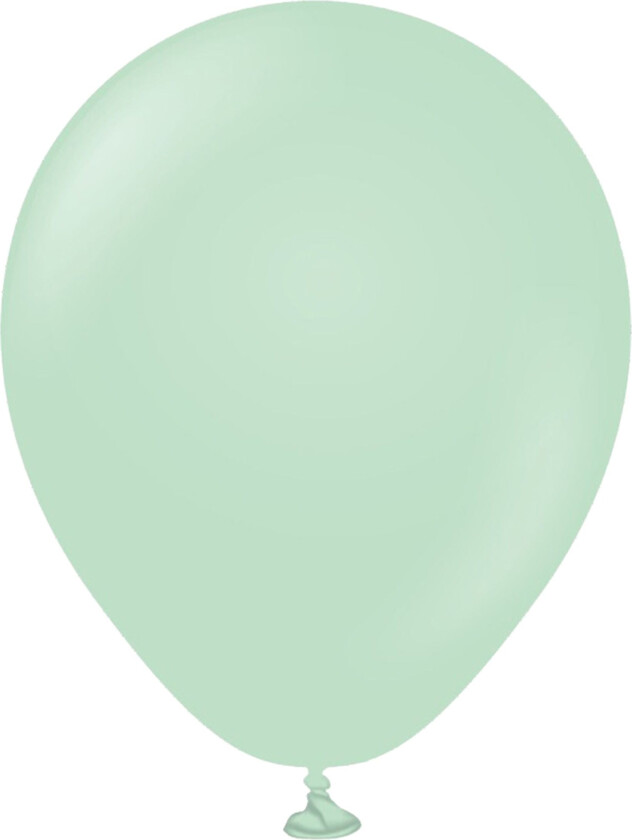Lateksballonger Professional Mini Macaron Green - 25-pakning