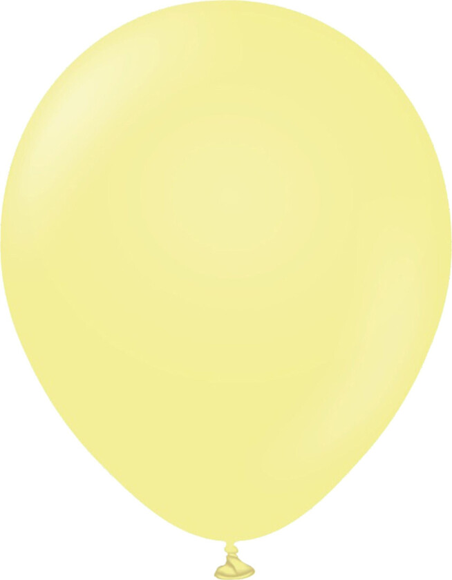 Lateksballonger Professional Macaron Yellow - 25-pakning