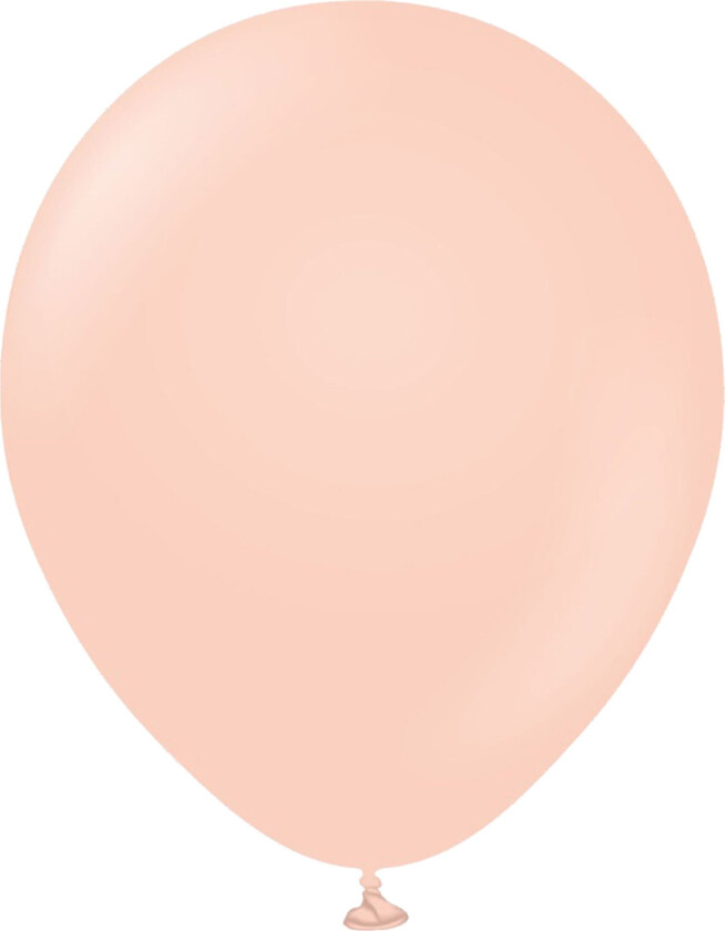 Lateksballonger Professional Macaron Salmon - 25-pakning