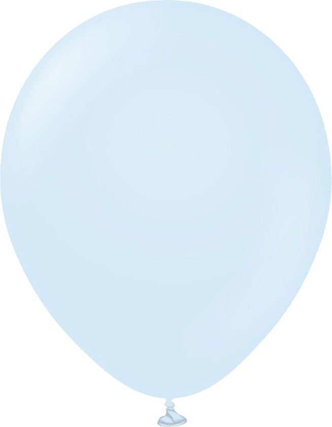 Lateksballonger Professional Macaron Baby Blue - 25-pakning