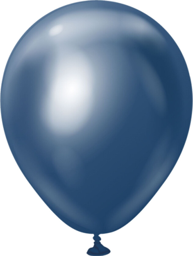 Lateksballonger Professional Mini Navy Chrome - 100-pakning
