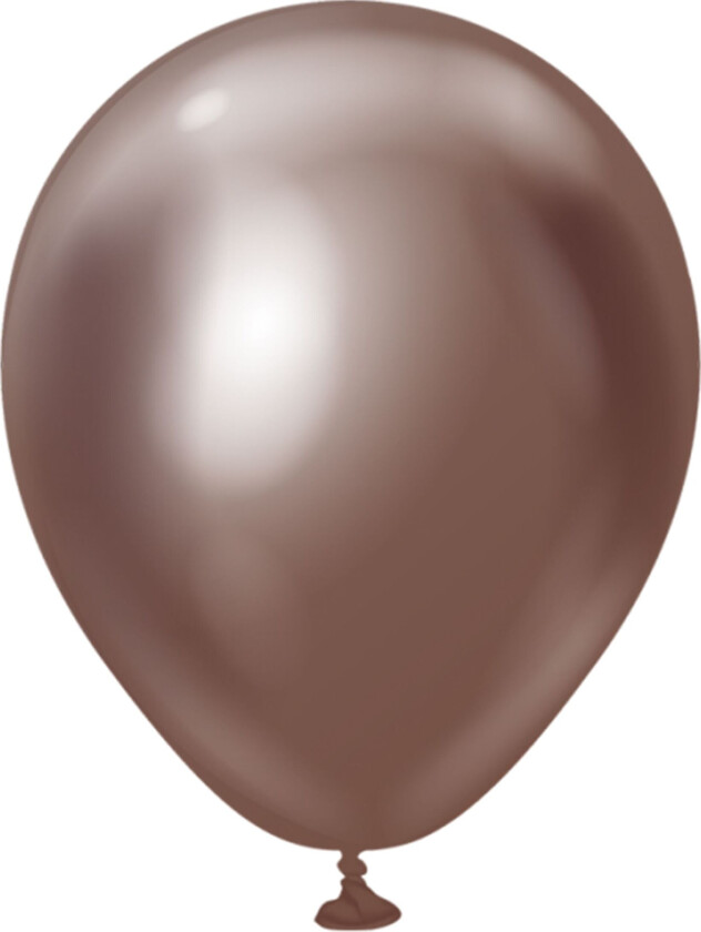 Lateksballonger Professional Mini Chocolate Chrome - 25-pakning