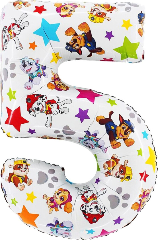 Tallballong Paw Patrol - Tallet 5