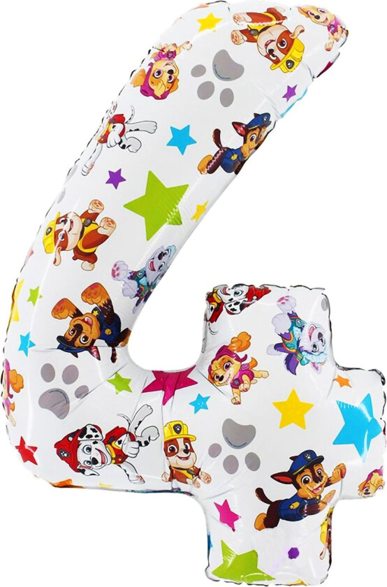 Tallballong Paw Patrol - Tallet 4