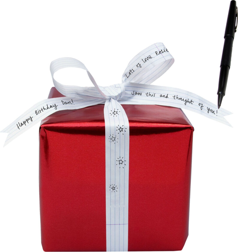 Skrivbart Gavebånd