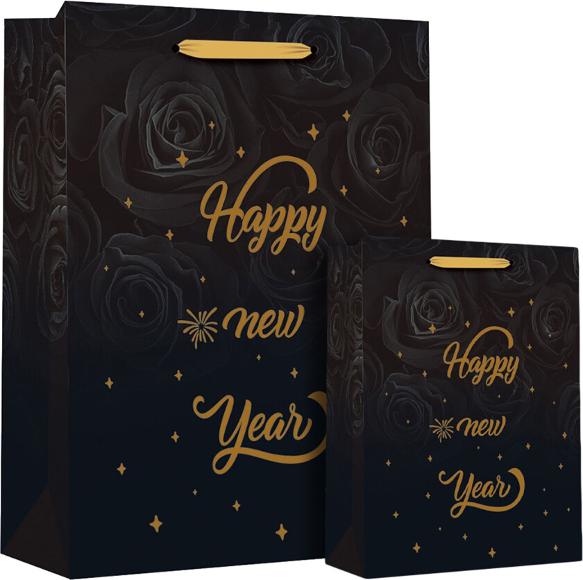 Gavepose Happy New Year - Stor