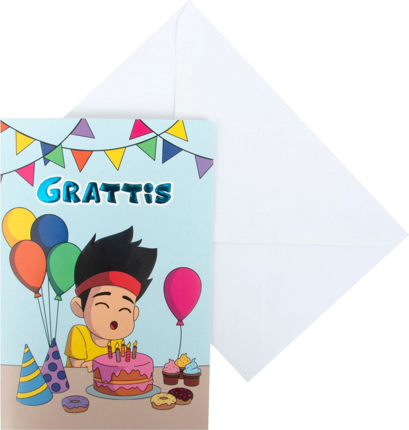 Gratulasjonskort Yumi & Tomu - Tomu Fest