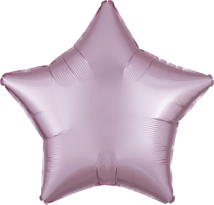 Folieballong Stjerne Silke Rosa