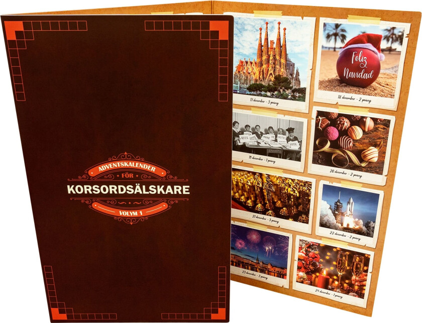 Adventskalender for Kryssordelskere