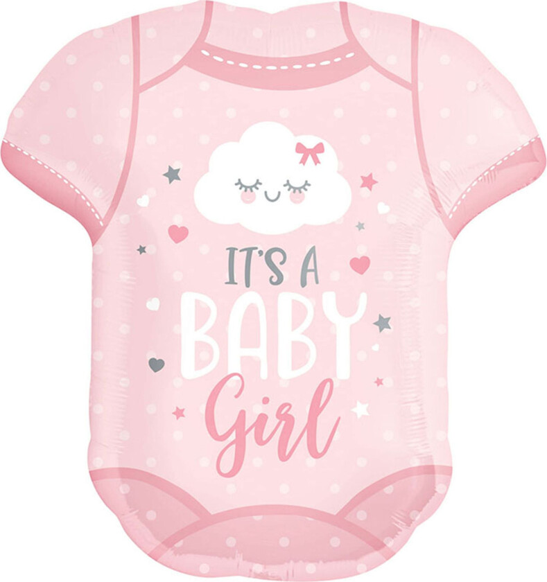 Folieballong Baby Girl