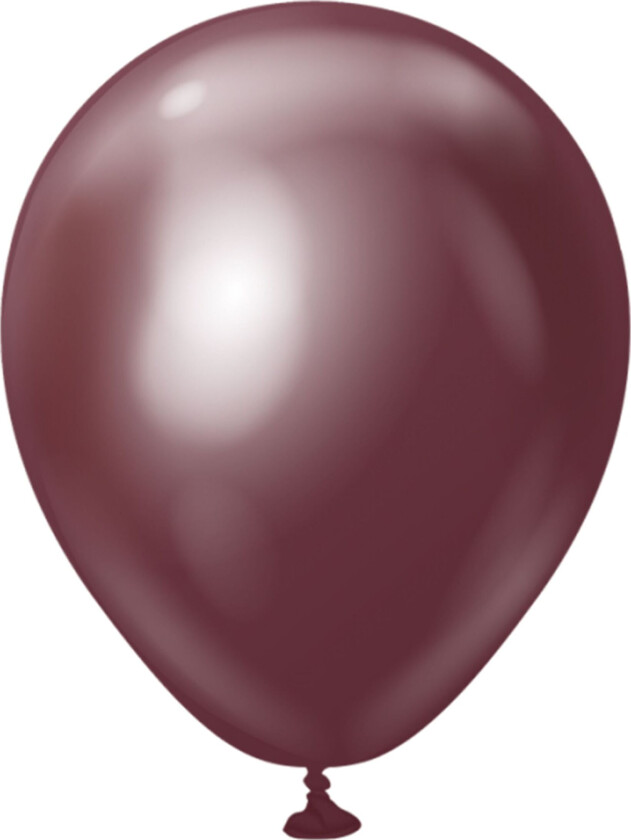 Lateksballonger Professional Mini Burgundy Chrome - 100-pakning