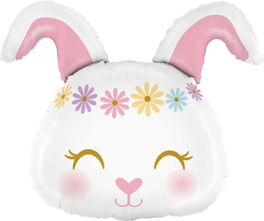 Folieballonger Hippie Bunny