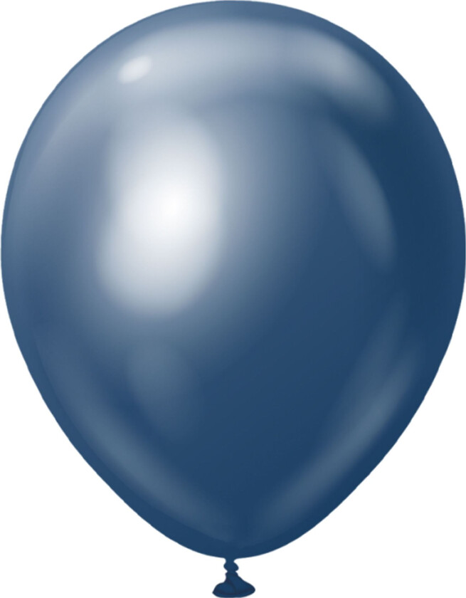 Lateksballonger Professional Chrome Navy - 100-pakning