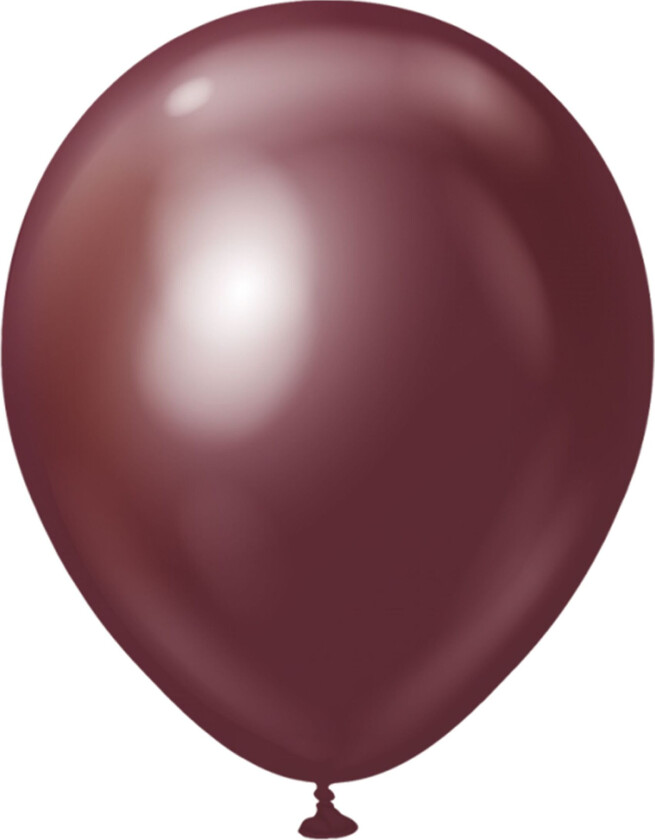 Lateksballonger Professional Chrome Burgundy - 100-pakning